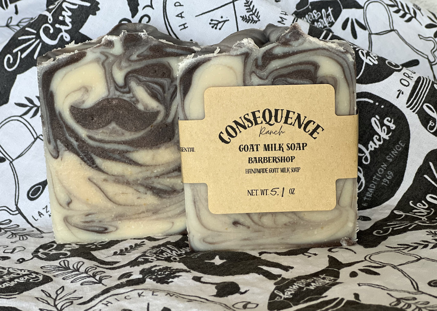 Goat Milk Soap - Barbershop