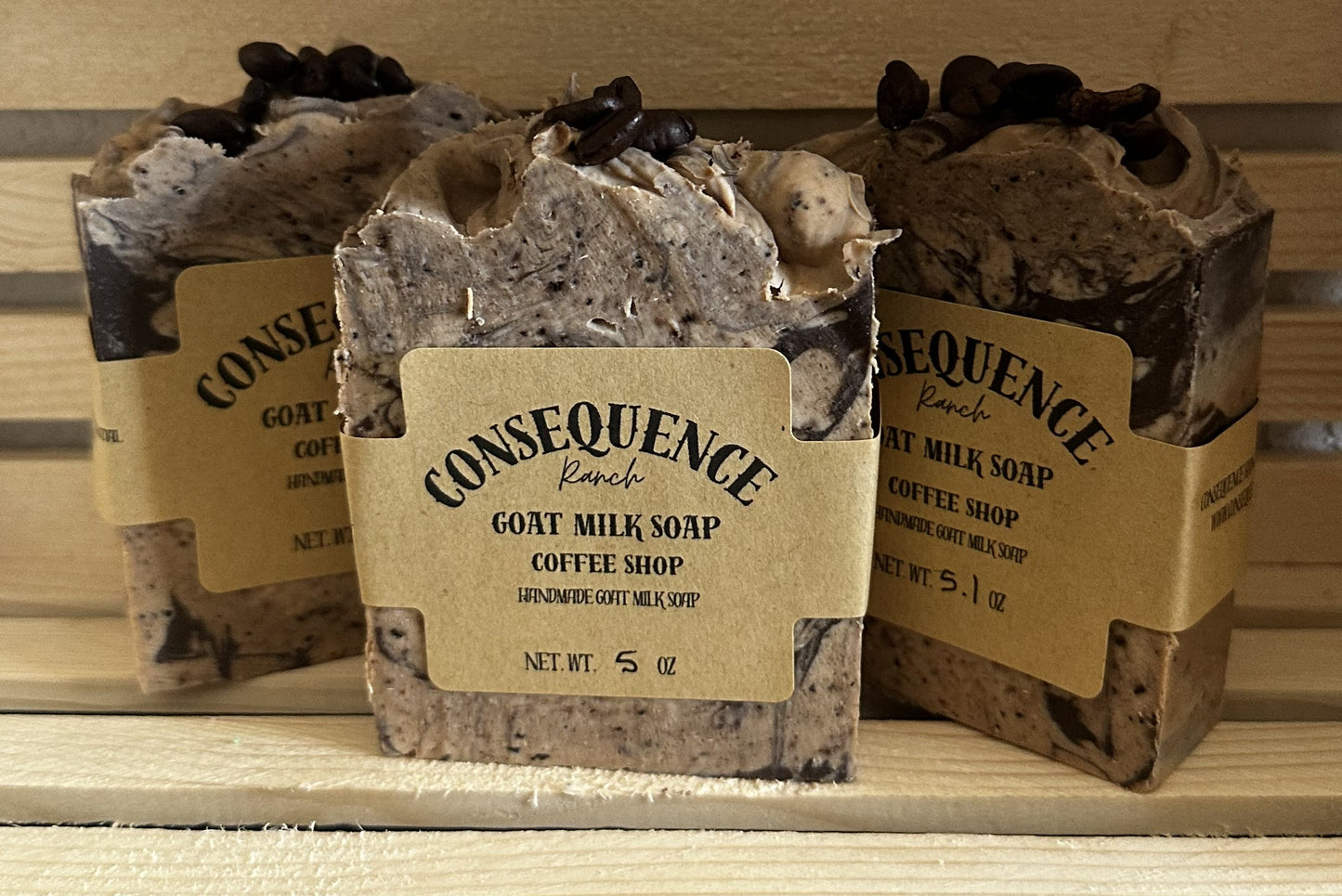 Goat Milk Soap - Coffee Shop